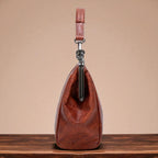 Borsa vintage con chiusura a scatto