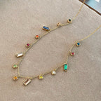 Collana Choker con Cristalli Dainty Sparsi
