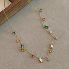 Collana Choker con Cristalli Dainty Sparsi